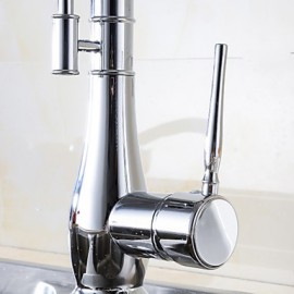 Centerset Single Handle One Hole with Chrome Kitchen Tap