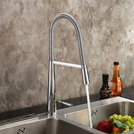 Deck Mounted Single Handle One Hole with Chrome Kitchen Tap