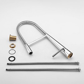 Deck Mounted Single Handle One Hole with Chrome Kitchen Tap