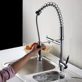 Deck Mounted Single Handle One Hole with Chrome Kitchen Tap