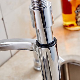 Contemporary Kitchen Tap Pre Rinse Brass Chrome One Hole