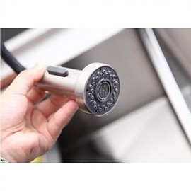 American Standard Deck Mounted Single Handle One Hole with Nickel Brushed Kitchen Tap