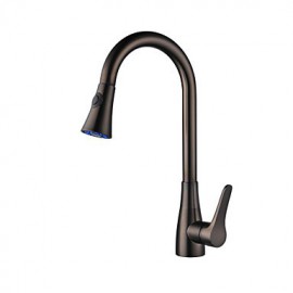 Kitchen Tap Antique Pullout Spray/Sidespray/Pre Rinse Brass Oil-rubbed Bronze