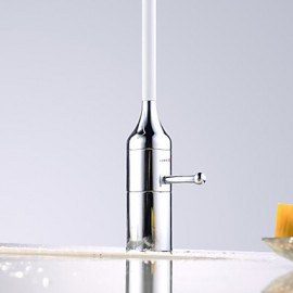 HPB Contemporary Chrome Finish Brass One Hole Single Handle Kitchen Tap