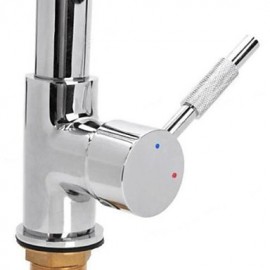 Modern LED Color Changing Chrome Finish Kitchen Tap Water Tap