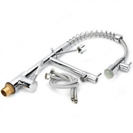 Modern LED Color Changing Chrome Finish Kitchen Tap Water Tap