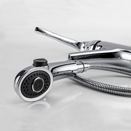 YALI.M? Deck Mounted Single Handle One Hole with Chrome Kitchen Tap