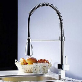Deck Mounted Single Handle One Hole with Chrome Kitchen Tap