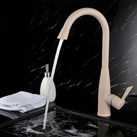 Deck Mounted Single Handle One Hole with Painting Kitchen Tap