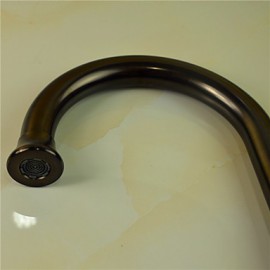 Deck Mounted Single Handle One Hole with Oil-rubbed Bronze Kitchen Tap