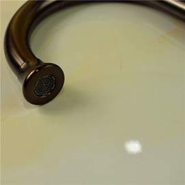 Deck Mounted Single Handle One Hole with Oil-rubbed Bronze Kitchen Tap