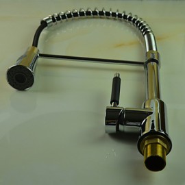 Deck Mounted Single Handle One Hole with Chrome Kitchen Tap