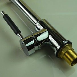 Deck Mounted Single Handle One Hole with Chrome Kitchen Tap