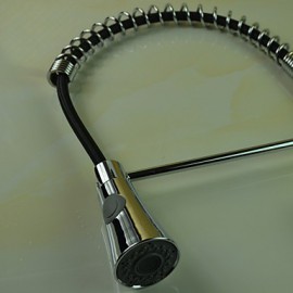 Deck Mounted Single Handle One Hole with Chrome Kitchen Tap