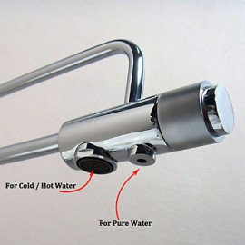 Centerset Single Handle One Hole with Chrome Kitchen Tap