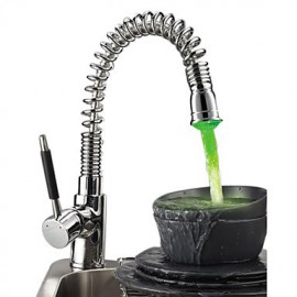 Deck Mounted Single Handle One Hole with Chrome Kitchen Tap