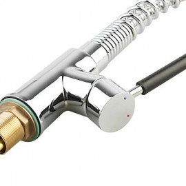 Deck Mounted Single Handle One Hole with Chrome Kitchen Tap