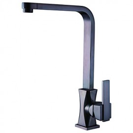 Centerset Single Handle One Hole with Antique Copper Kitchen Tap