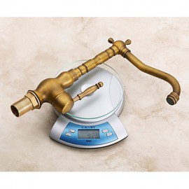 Centerset Antique Brass Kitchen Tap