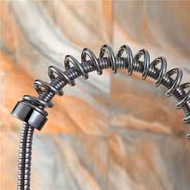 Warpeu Deck Mounted Single Handle One Hole with Chrome Kitchen Tap