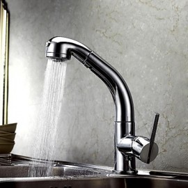 Deck Mounted Single Handle One Hole with Chrome Kitchen Tap