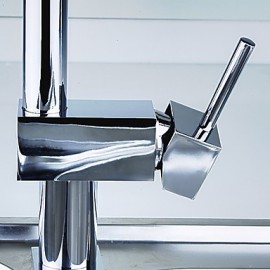 Deck Mounted Single Handle One Hole with Chrome Kitchen Tap