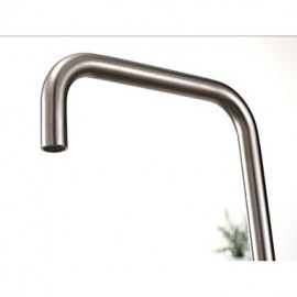 American Standard Deck Mounted Single Handle One Hole with Nickel Brushed Kitchen Tap