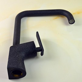 Deck Mounted Single Handle One Hole with Painting Kitchen Tap