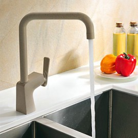 Deck Mounted Single Handle One Hole with Painting Kitchen Tap