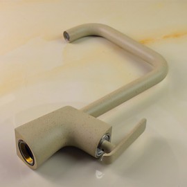 Deck Mounted Single Handle One Hole with Painting Kitchen Tap