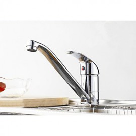 American Standard Deck Mounted Single Handle One Hole with Chrome Kitchen Tap