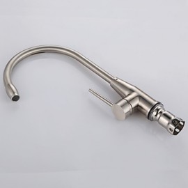 Kitchen Tap Contemporary Pre Rinse Stainless Steel Brushed