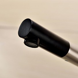 Personalized Contemporary Kitchen Tap Nickel Brushed Finish Single Handle