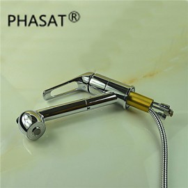 Deck Mounted Single Handle One Hole with Chrome Kitchen Tap