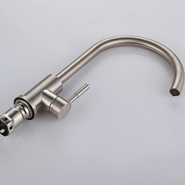 Kitchen Tap Contemporary Pre Rinse Stainless Steel Brushed