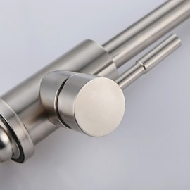 Kitchen Tap Contemporary Pre Rinse Stainless Steel Brushed