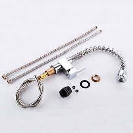 Deck Mounted Single Handle One Hole with Chrome Kitchen Tap