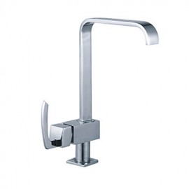 Deck Mounted Single Handle One Hole with Chrome Kitchen Tap