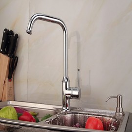 Kitchen Tap Contemporary Pullout Spray Brass Chrome
