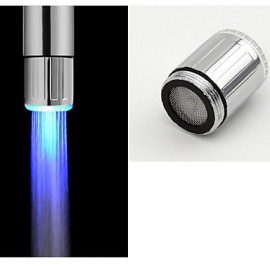 Battery-Free Stylish Water Powered Kitchen LED Blue Light Tap Light