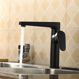 Kitchen Tap Centerset with Painting Single Handle One Hole
