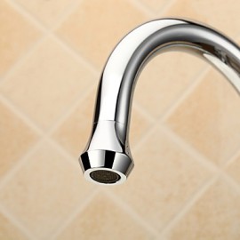 Kitchen Tap Centerset with Chrome Single Handle One Hole