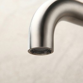 Kitchen Tap Centerset with Brushed Single Handle One Hole