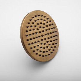 Antique Brass Shower Tap with 8 inch Shower Head + Hand Shower