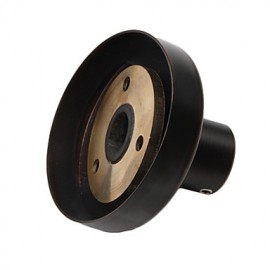 Oil-rubbed Bronze Wall Mount Waterfall Rain + Handheld Shower Tap