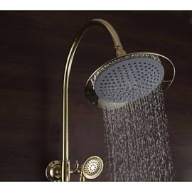 Shower Tap Antique Rain Shower / Handshower Included Brass Ti-PVD