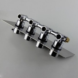 Shower Tap Contemporary Waterfall / Rain Shower / Handshower Included Brass Chrome