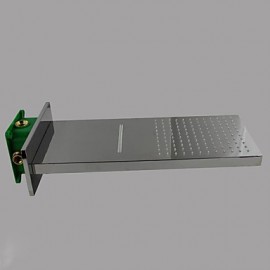 Shower Tap Contemporary Waterfall / Rain Shower / Handshower Included Brass Chrome