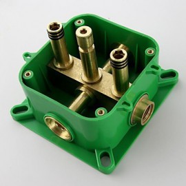 Shower Tap Contemporary Waterfall / Rain Shower / Handshower Included Brass Chrome