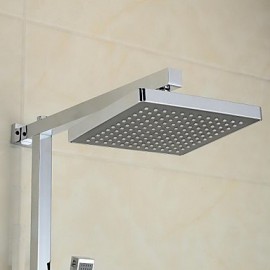 Elegant Shower Tap with 8 inch Shower head + Hand Shower
